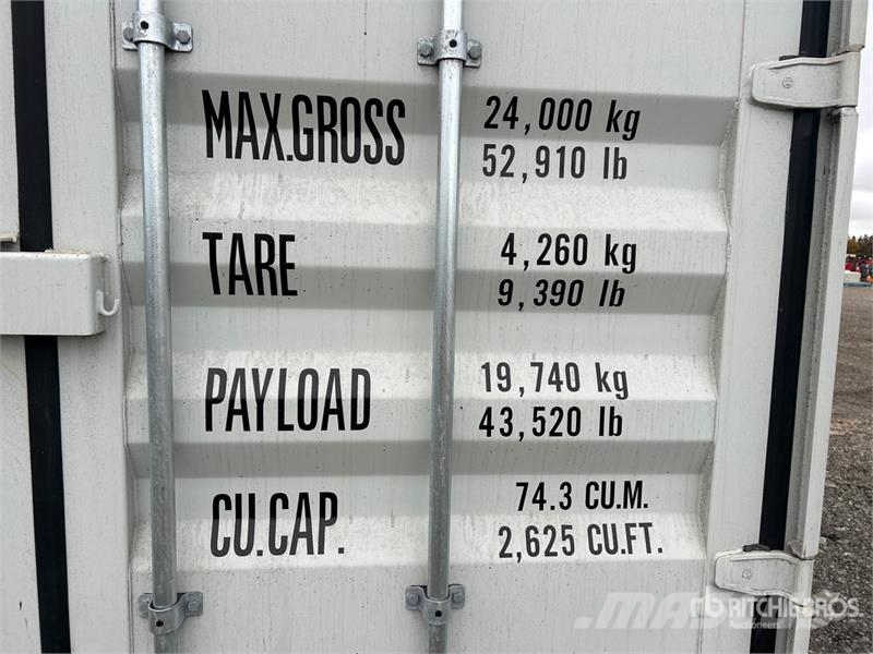 40 ft High Cube Multi-Door Storage Container Kontenery magazynowe