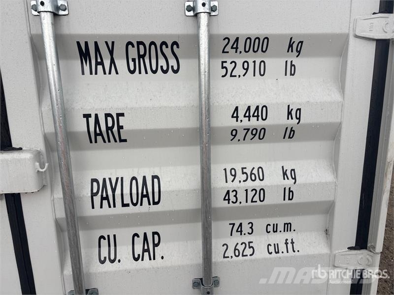 40 ft High Cube Multi-Door Storage Container Varastokontit