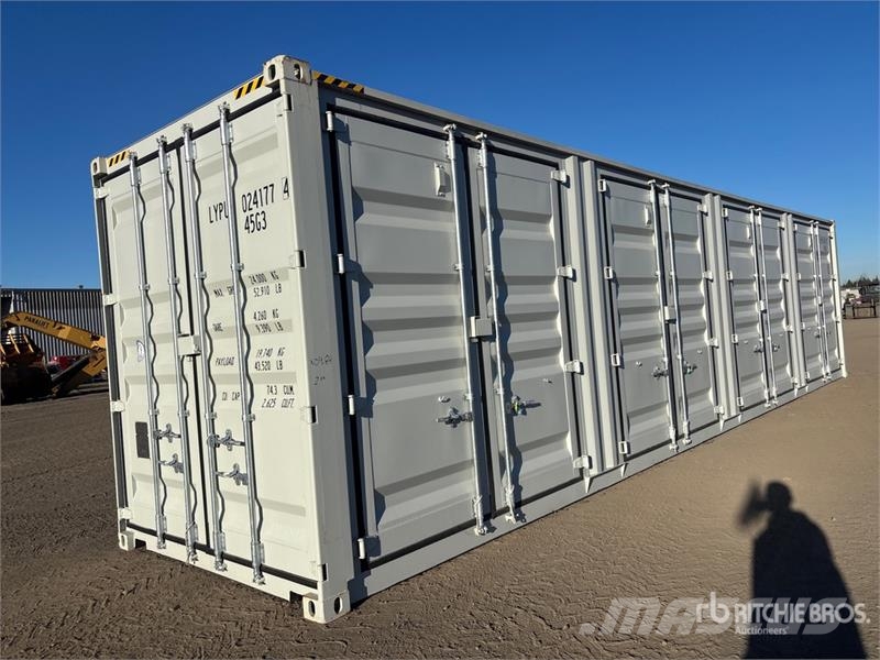 40 ft High Cube Multi-Door Storage Container Raktárkonténerek