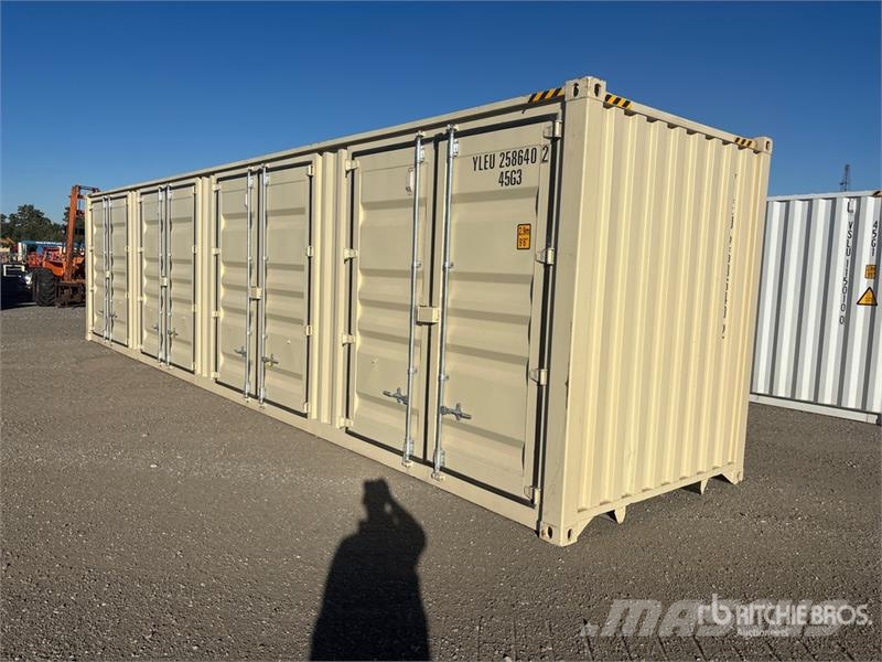  40 ft High Cube Multi-Door Open-Sided Storage Cont حاويات تخزين