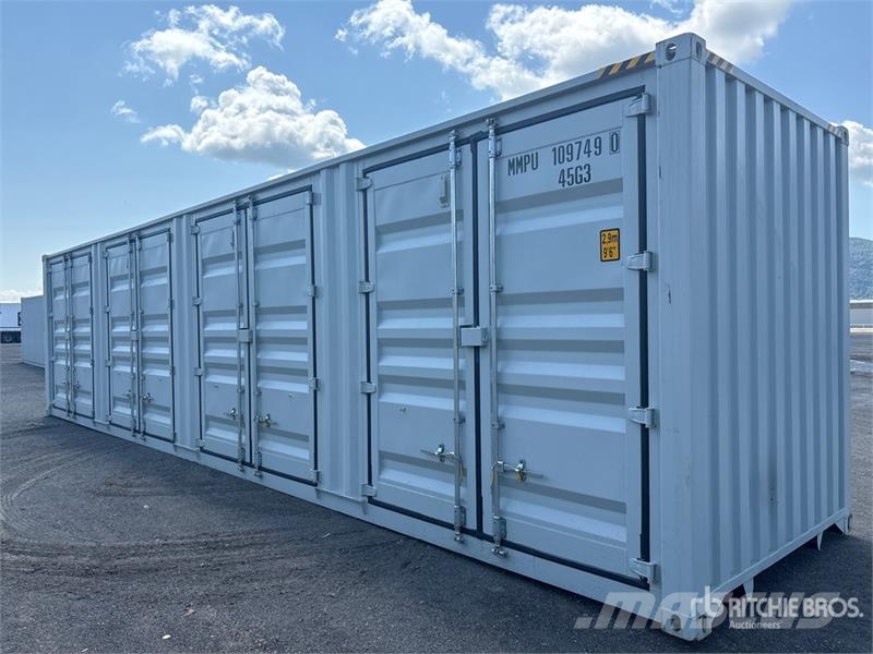 40 ft High Cube Multi-Door Storage Container Varastokontit