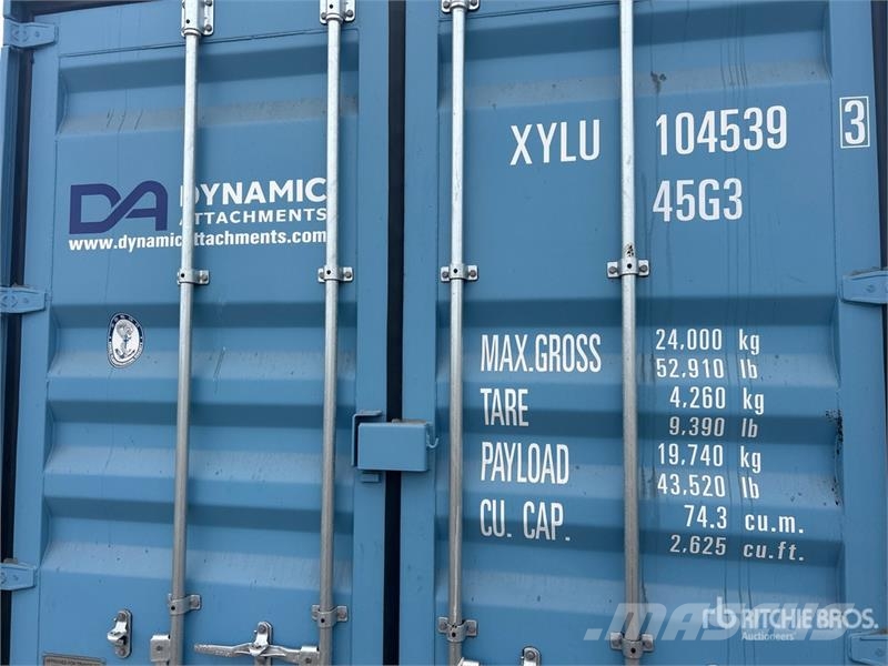 40 ft High Cube Multi-Door Storage Container 贮藏箱