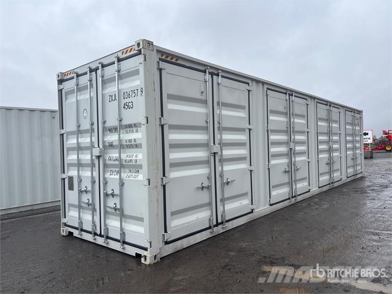  40 ft High Cube Multi-Door Storage Container حاويات تخزين