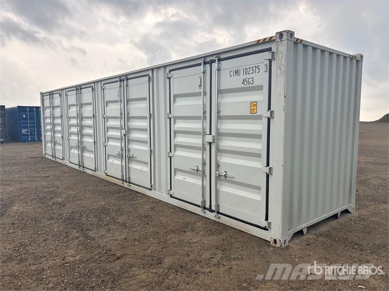 40 ft High Cube Multi-Door Storage Container Varastokontit