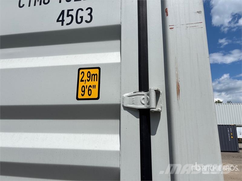 40 ft High Cube Multi-Door Storage Container Lagercontainere