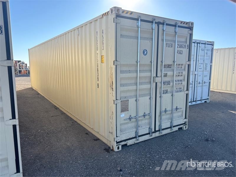  40 ft High Cube Multi-Door Storage Container حاويات تخزين