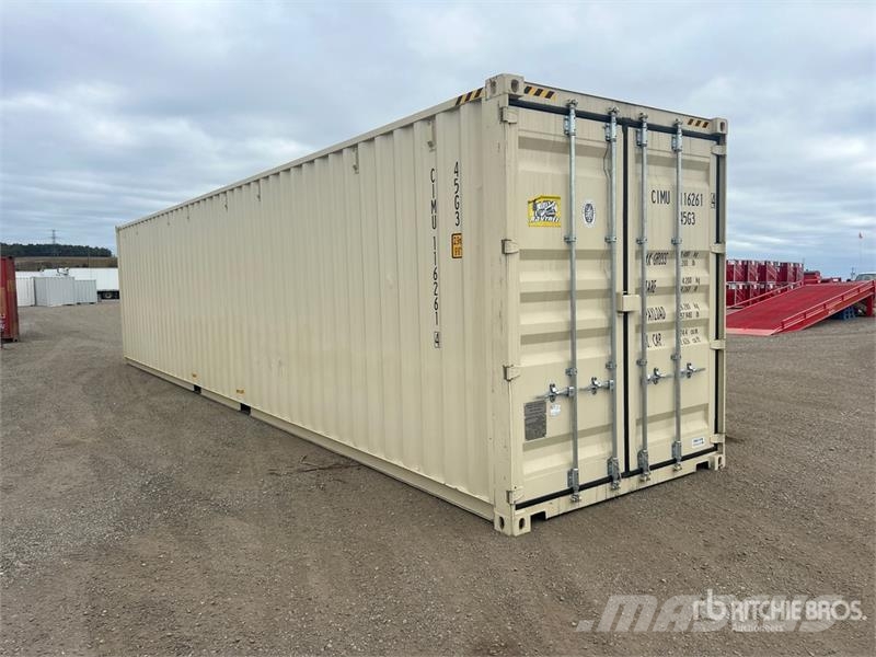 40 ft High Cube Multi-Door Storage Container 贮藏箱