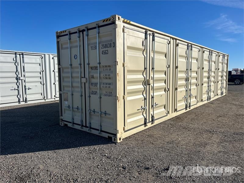 40 ft High Cube Multi-Door Storage Container Raktárkonténerek