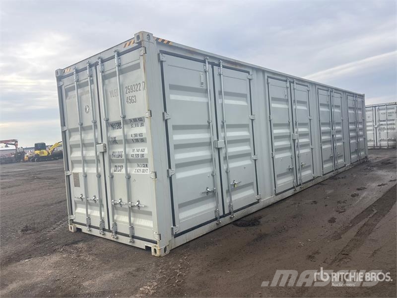 40 ft High Cube Multi-Door Storage Container Raktárkonténerek