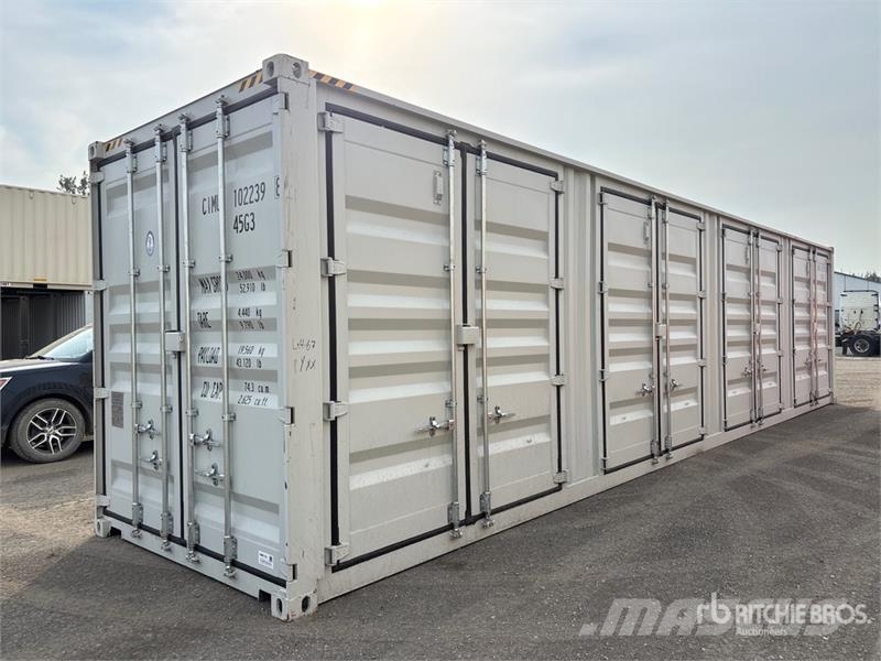  40 ft High Cube Multi-Door Storage Container Lagercontainere