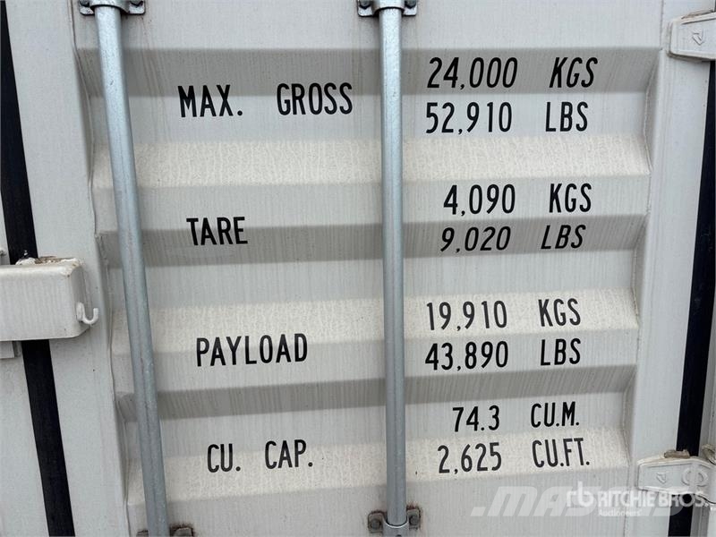 40 ft High Cube Multi-Door Storage Container Kontejnerji za skladiščenje