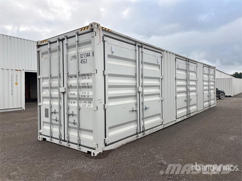  40 ft High Cube Multi-Door Storage Container Varastokontit