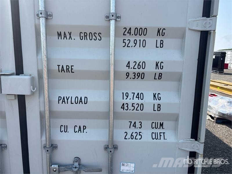  40 ft High Cube Multi-Door Storage Container Lagercontainere