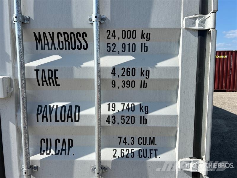  40 ft High Cube Multi-Door Storage Container Varastokontit
