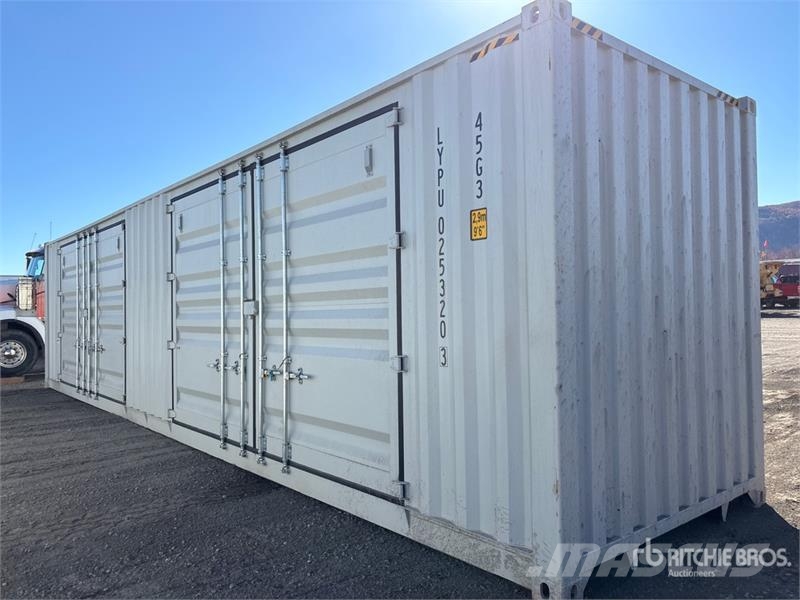  40 ft High Cube Multi-Door Storage Container حاويات تخزين