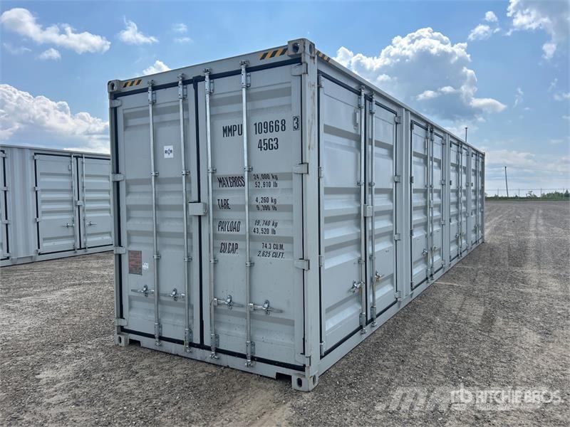 40 ft High Cube Multi-Door Storage Container Varastokontit