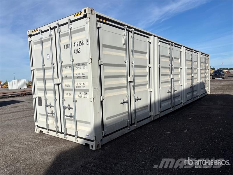 40 ft High Cube Multi-Door Storage Container Varastokontit