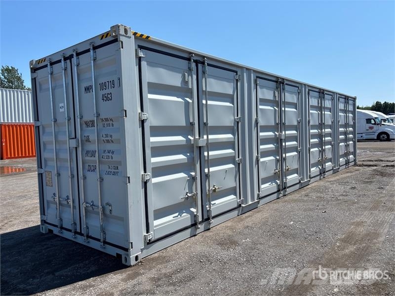 40 ft High Cube Multi-Door Storage Container Varastokontit