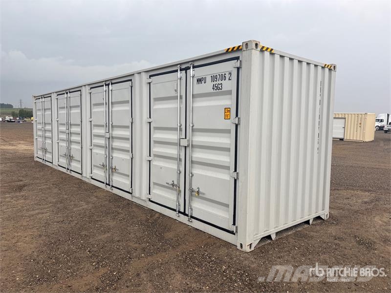  40 ft High Cube Multi-Door Storage Container Varastokontit