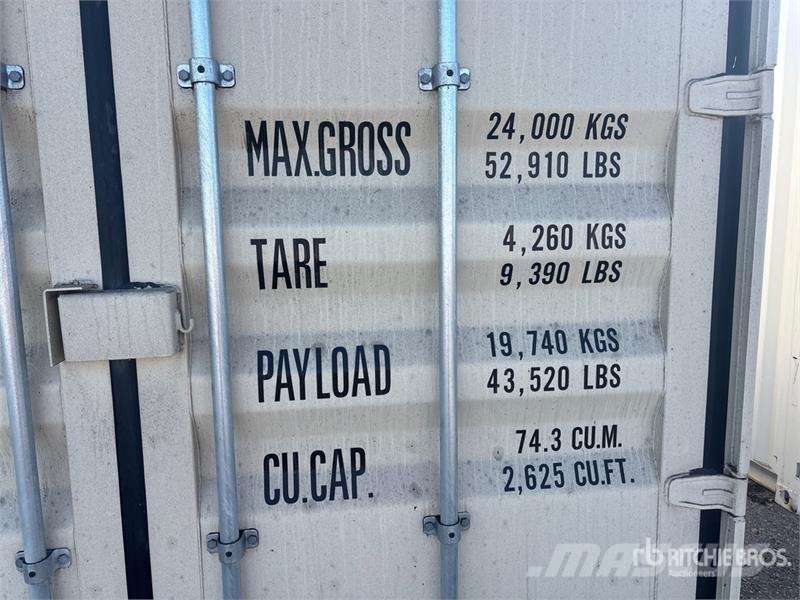  40 ft High Cube Multi-Door Storage Container حاويات تخزين