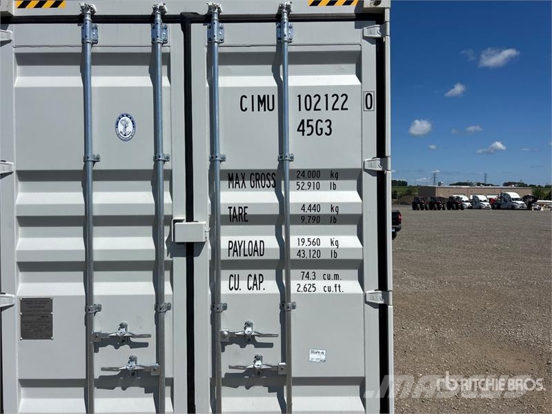40 ft High Cube Multi-Door Storage Container Varastokontit
