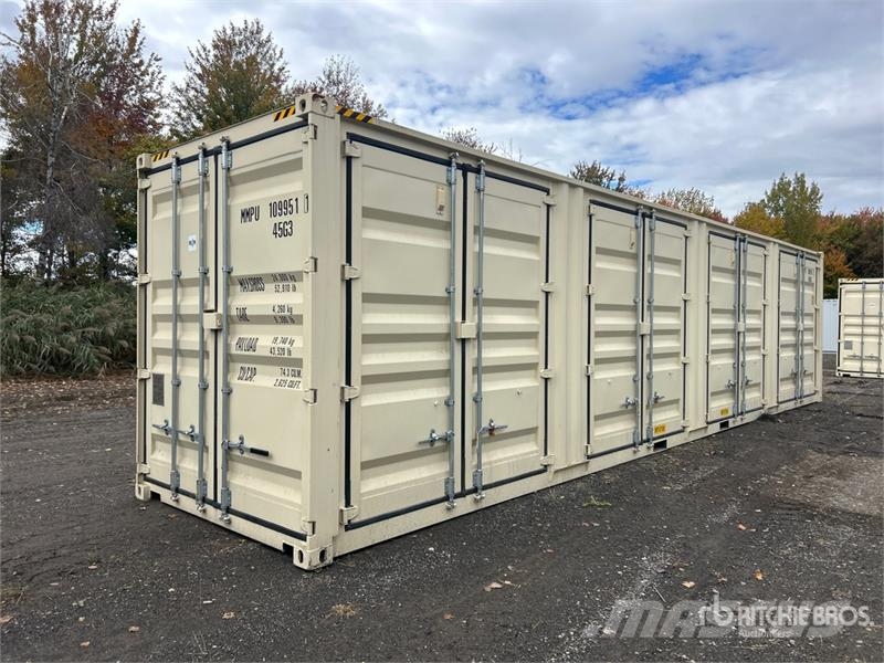 40 ft High Cube Multi-Door Storage Container Raktárkonténerek