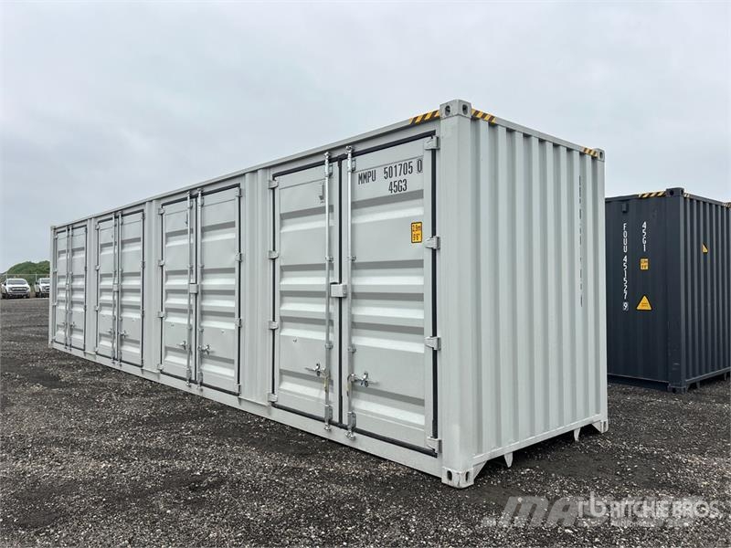 40 ft High Cube Multi-Door Storage Container Varastokontit