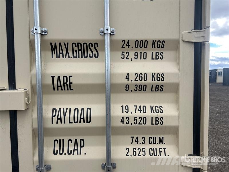 40 ft High Cube Multi-Door Storage Container Soojakud