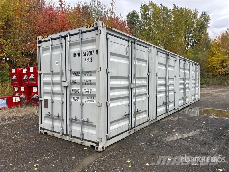 40 ft High Cube Multi-Door Storage Container Raktárkonténerek