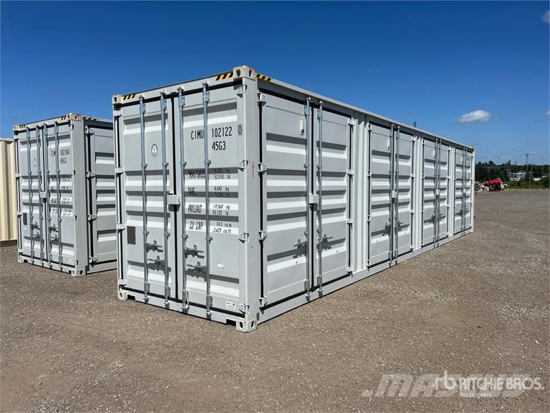 40 ft High Cube Multi-Door Storage Container Varastokontit