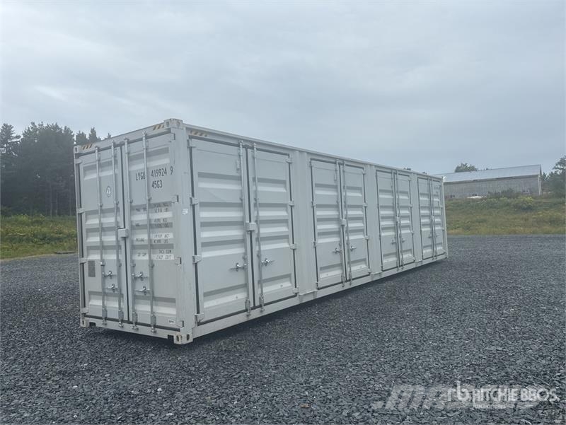 40 ft High Cube Multi-Door Storage Container Varastokontit