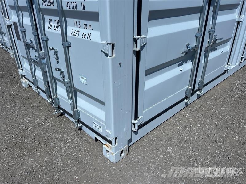 40 ft High Cube Multi-Door Storage Container Varastokontit