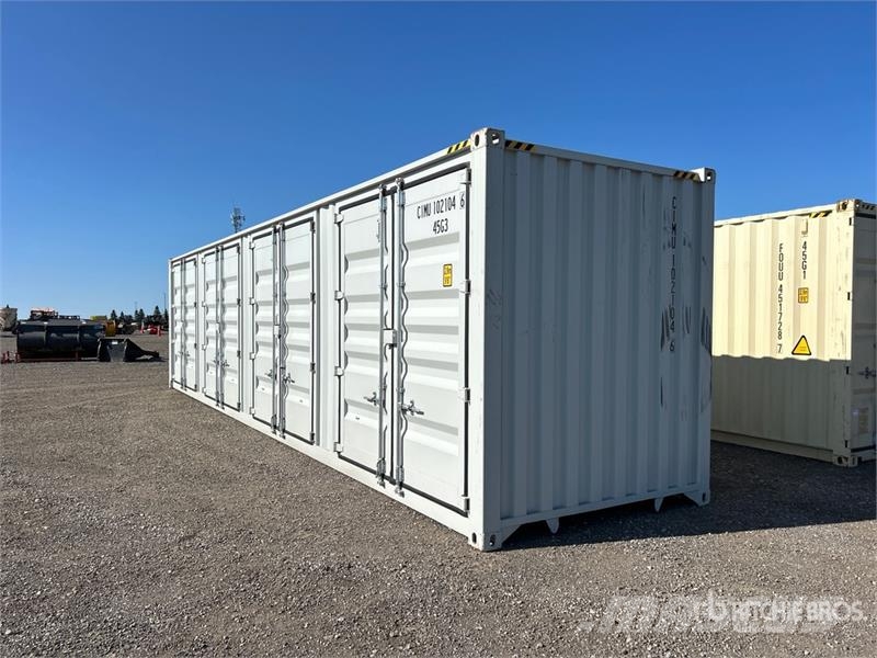 40 ft High Cube Multi-Door Storage Container Varastokontit