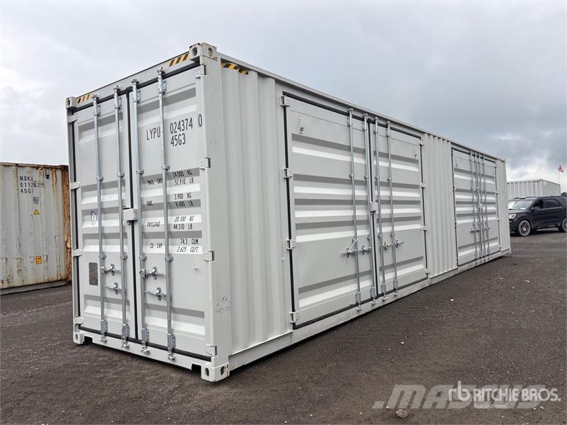  40 ft High Cube Multi-Door Storage Container Varastokontit