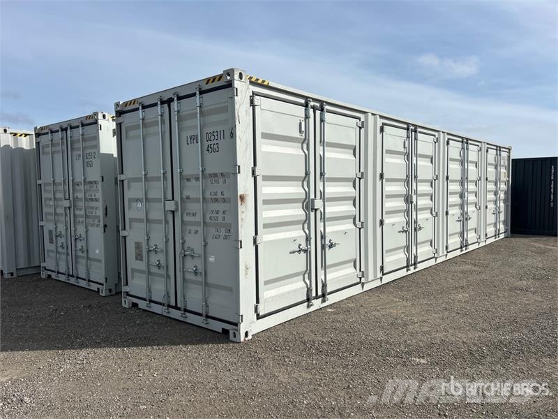  40 ft High Cube Multi-Door Storage Container Contenedores de almacenamiento
