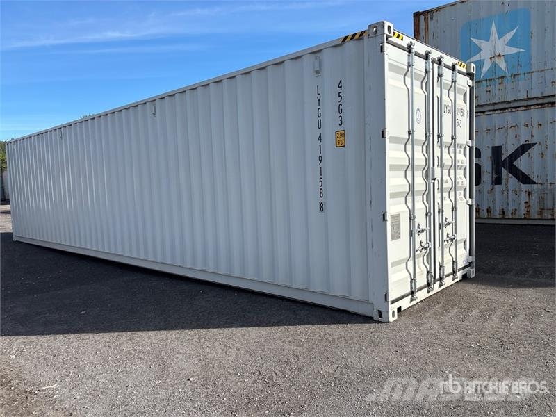 40 ft High Cube Multi-Door Storage Container Varastokontit