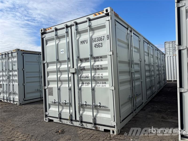40 ft High Cube Multi-Door Storage Container Kontenery magazynowe