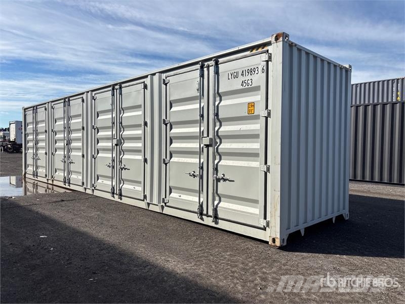 40 ft High Cube Multi-Door Storage Container Varastokontit