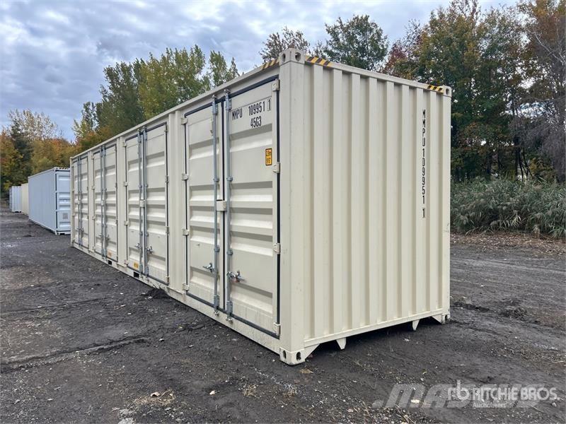 40 ft High Cube Multi-Door Storage Container Raktárkonténerek