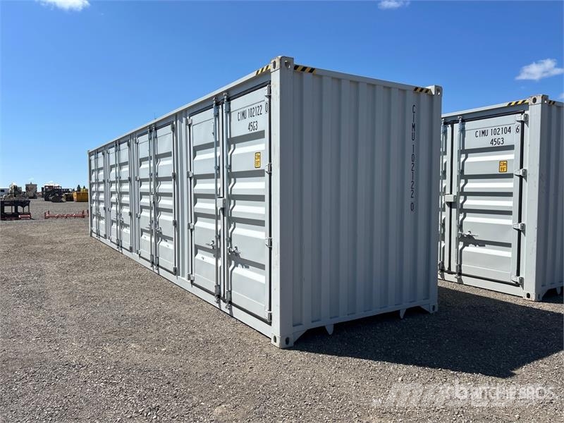 40 ft High Cube Multi-Door Storage Container Varastokontit