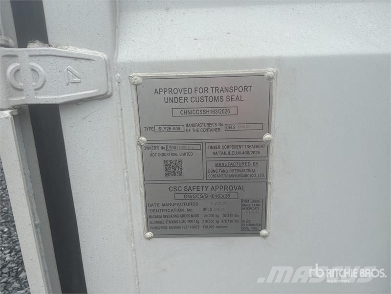 40 ft High Cube Multi-Door Storage Container Varastokontit