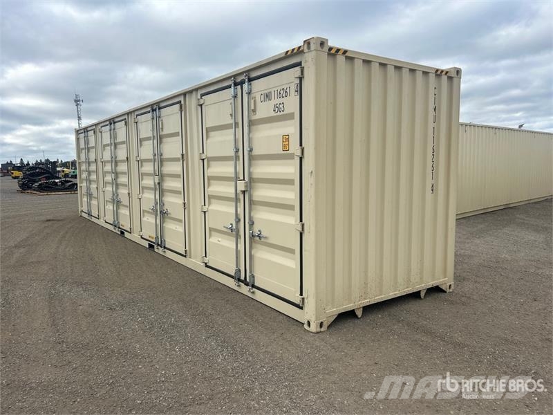 40 ft High Cube Multi-Door Storage Container 贮藏箱