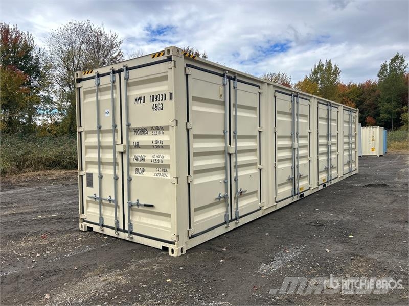 40 ft High Cube Multi-Door Storage Container Raktárkonténerek