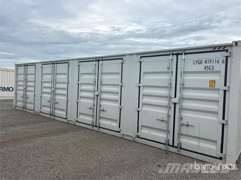 40 ft High Cube Multi-Door Storage Container Container αποθήκευσης