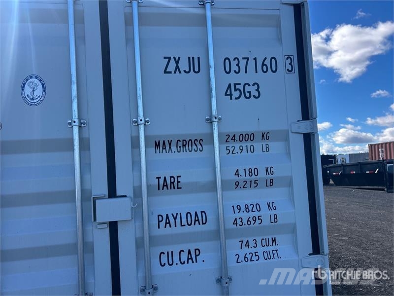 40 ft High Cube Multi-Door Storage Container Depolama konteynerleri
