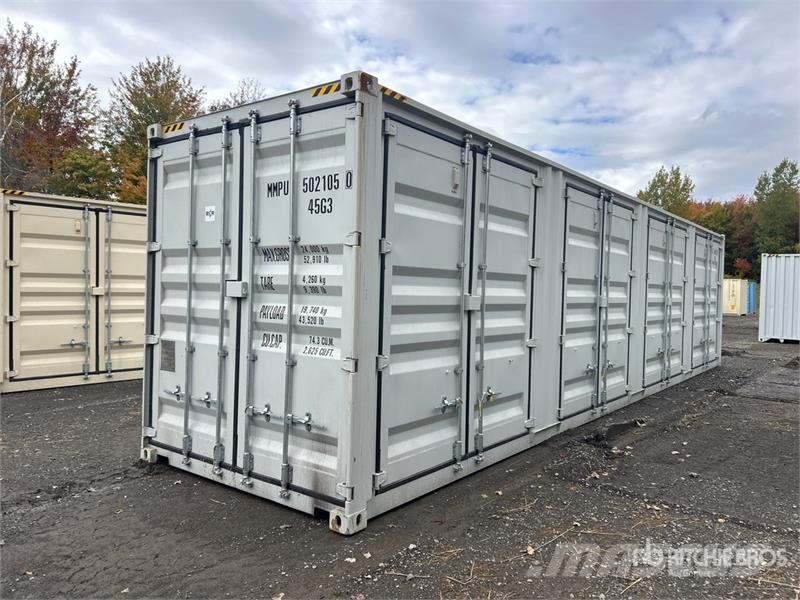40 ft High Cube Multi-Door Storage Container Raktárkonténerek