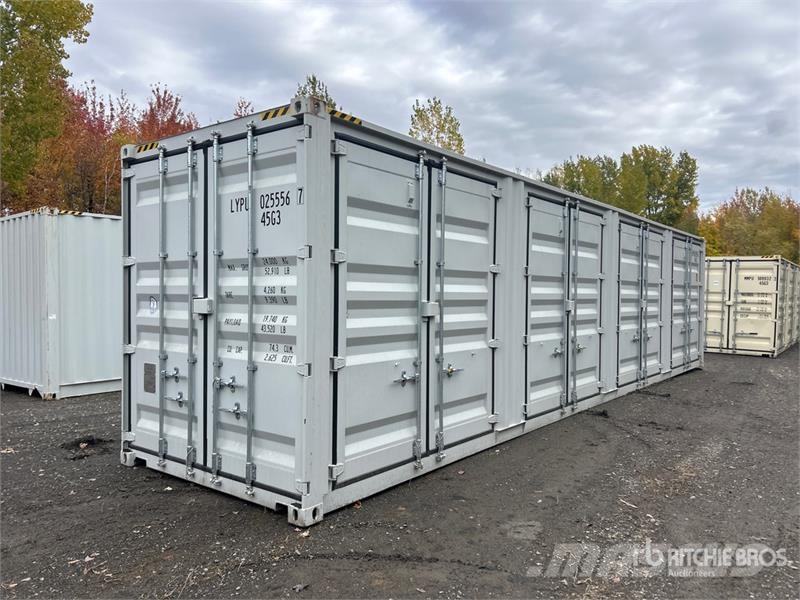 40 ft High Cube Multi-Door Storage Container Raktárkonténerek
