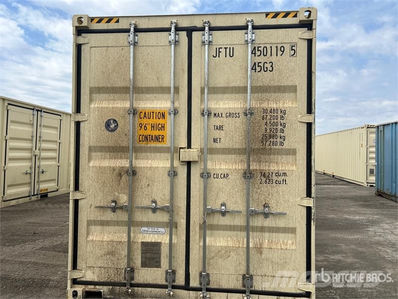 40 ft High Cube Multi-Door Open-Sided Storage Cont Storage containers