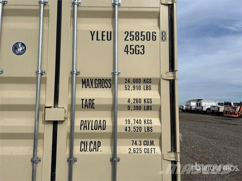 40 ft High Cube Multi-Door Storage Container Lagerbehälter
