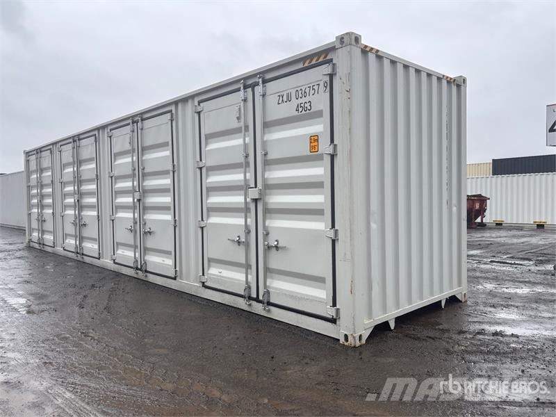  40 ft High Cube Multi-Door Storage Container حاويات تخزين